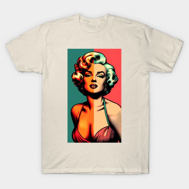 Monroe Art T-Shirt by dolanjaran